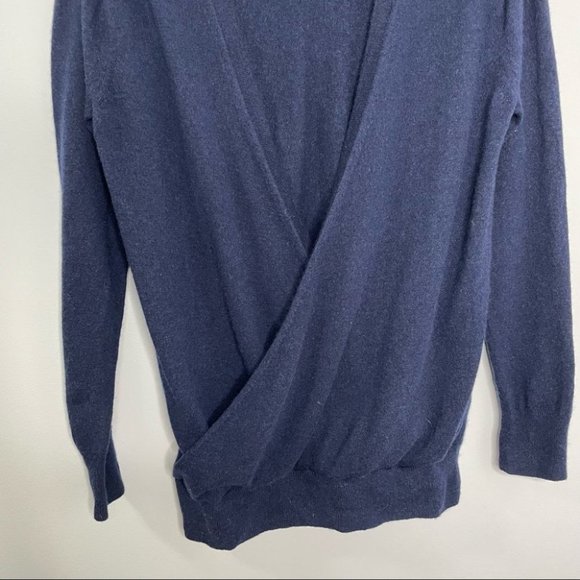 Sandro Wool Cashmere Crossover Back Anita Sweater - Picture 6 of 11